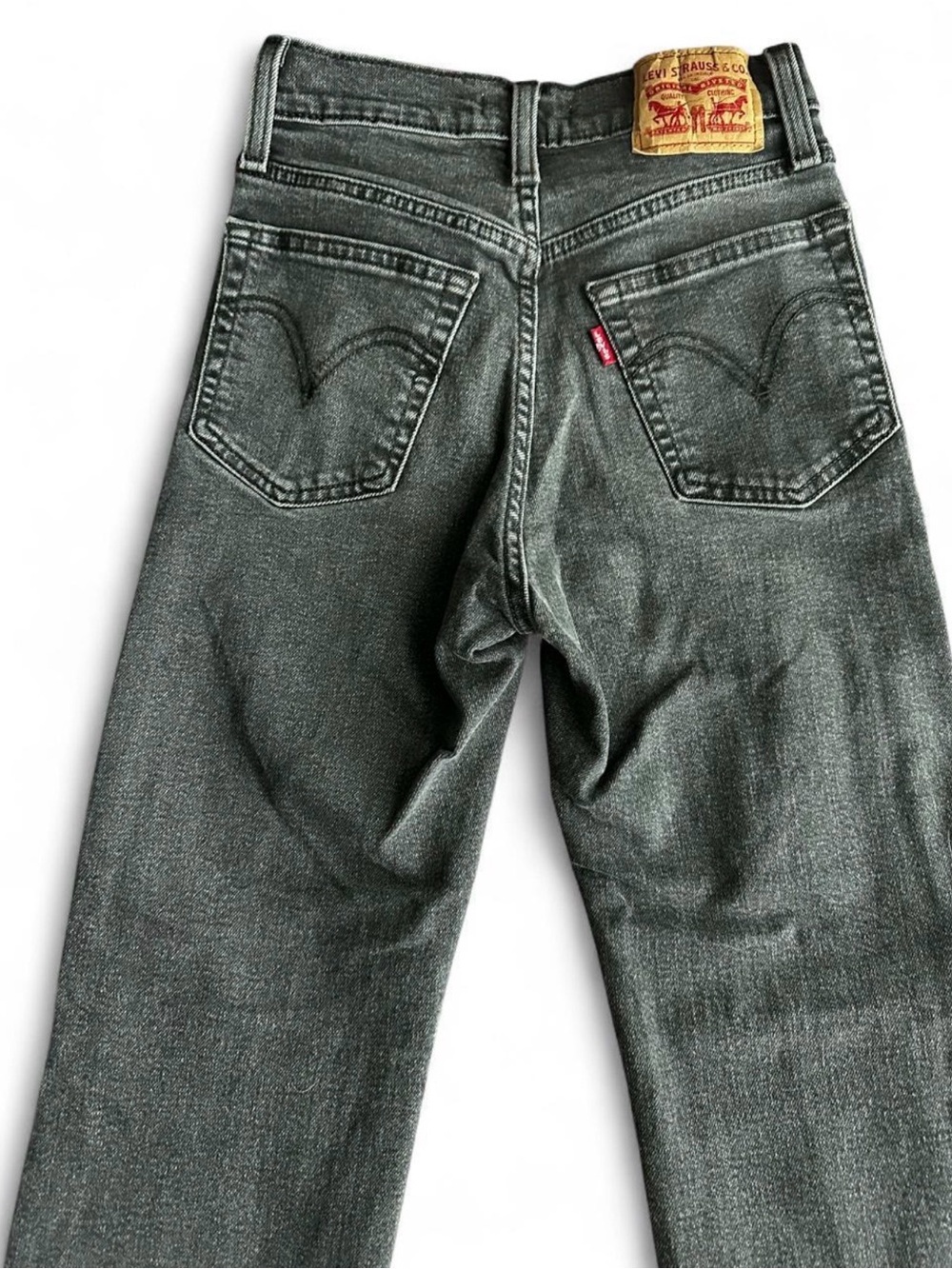 Levi's Black Straight Fit Jeans
